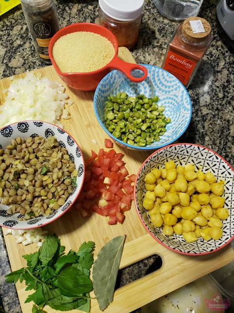 Receita Couscous Marroquino com Grãos 