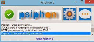 Cara Internet Gratis dengan Psiphon 3