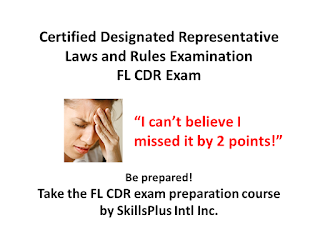 Florida Certified Designated Representative - CDR Exam Prep Course