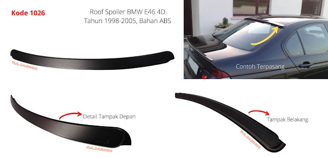 Roof Spoiler BMW E46