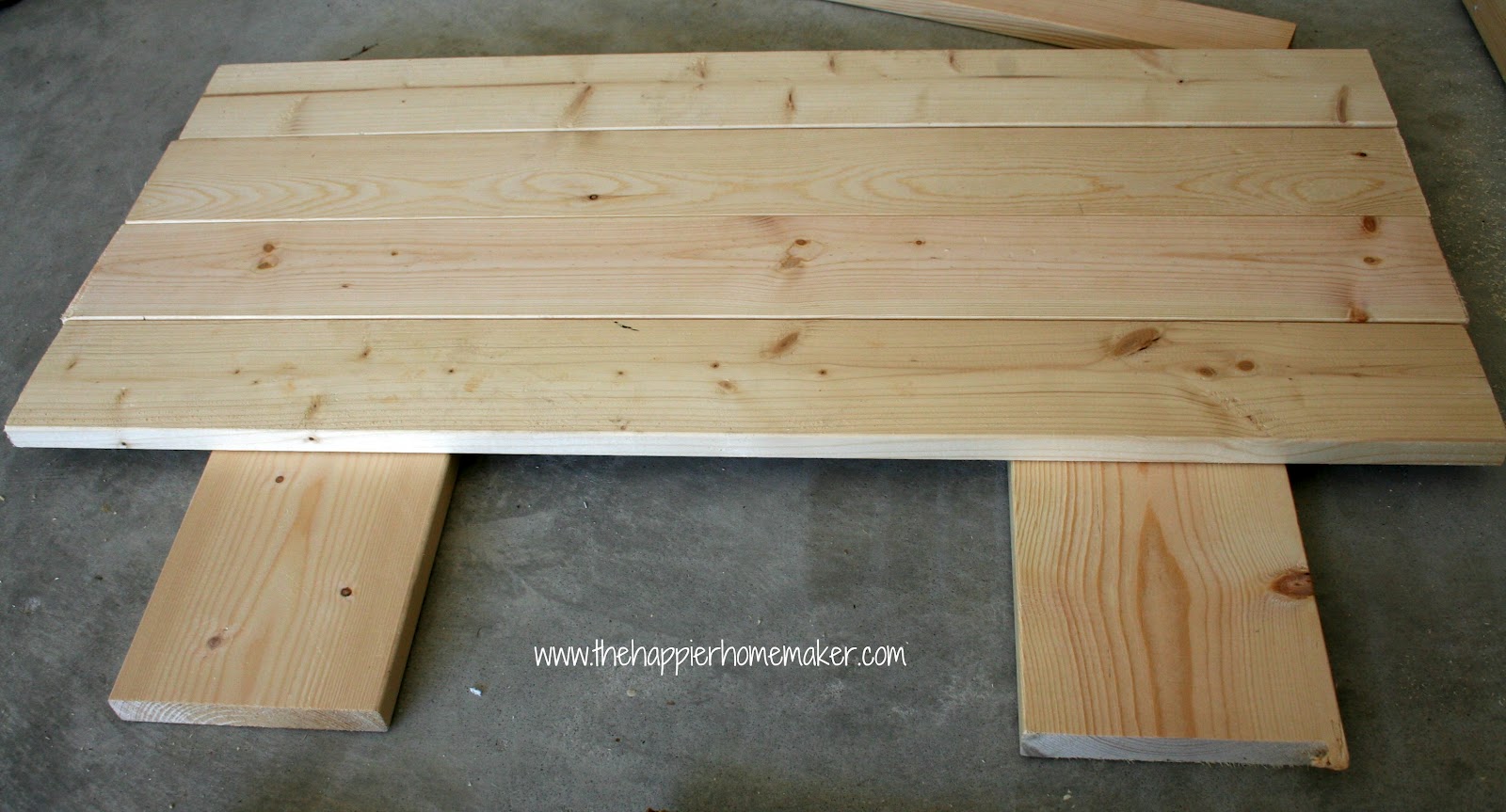 make wood headboard