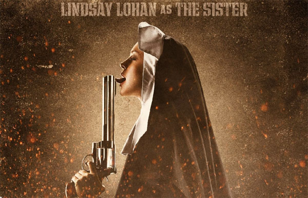 lindsay lohan machete pics. lindsay lohan machete scene