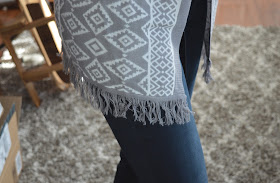  Skies are Blue Caine Fringe Open Cardigan - Stitch Fix Review
