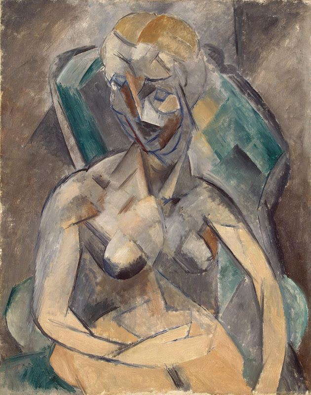 Young Woman by Pablo Picasso - Genre Paintings from Hermitage Museum