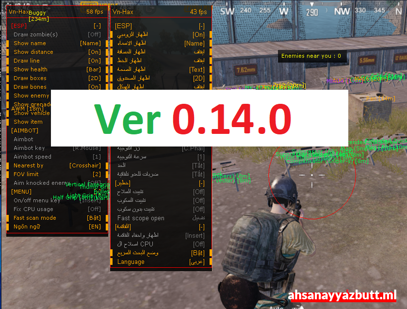 V2.8.1 | VN-HAX 0.14.0 NEW PUBG MOBILE HACK UPDATE VERSION ... - 