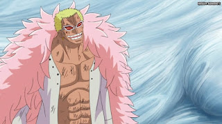 ワンピースアニメ ドレスローザ編 727話 ドフラミンゴ 悪魔の実 覚醒 DonQuixote Doflamingo | ONE PIECE Episode 727