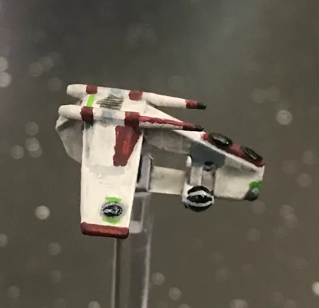 Custom Star Wars Armada Republic Gunship