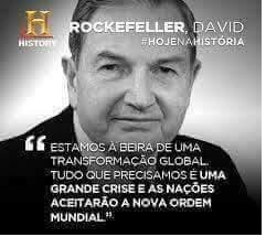 Nova Ordem Mundial por David Rockefeller