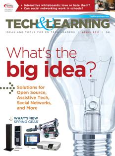 Tech & Learning. Ideas and tools for ED Tech leaders 31-09 - April 2011 | ISSN 1053-6728 | TRUE PDF | Mensile | Professionisti | Tecnologia | Educazione
For over three decades, Tech & Learning has remained the premier publication and leading resource for education technology professionals responsible for implementing and purchasing technology products in K-12 districts and schools. Our team of award-winning editors and an advisory board of top industry experts provide an inside look at issues, trends, products, and strategies pertinent to the role of all educators –including state-level education decision makers, superintendents, principals, technology coordinators, and lead teachers.