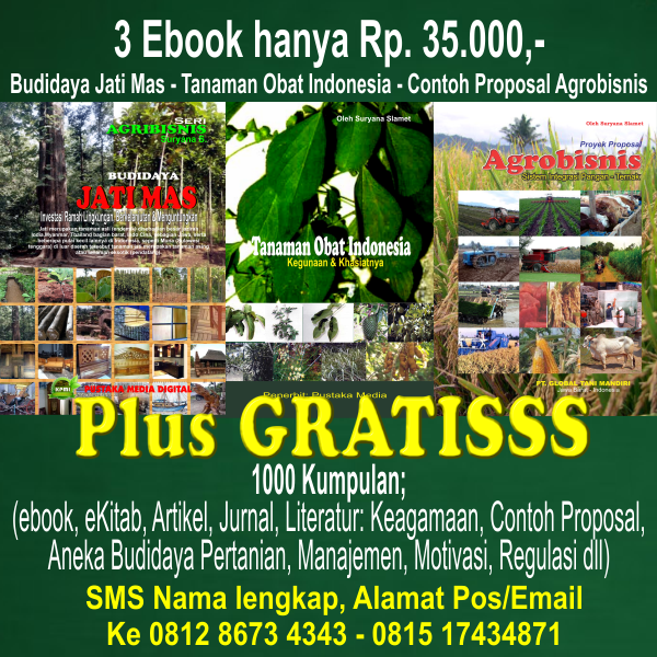 PETANI INDONESIA: Gratis 1000 eBook, Artikel, Jurnal 