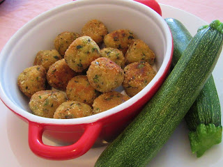 Zucchini dumplings 