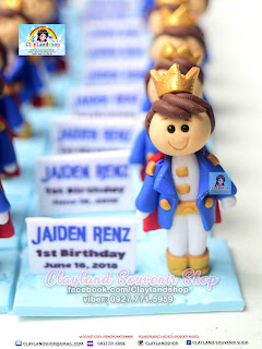 Little Prince Theme Birthday Clay Souvenir