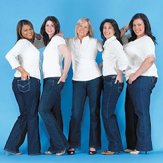 women in jeans