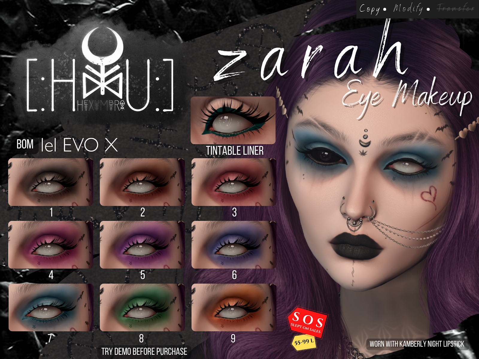 HxU - Zarah Eye Makeup