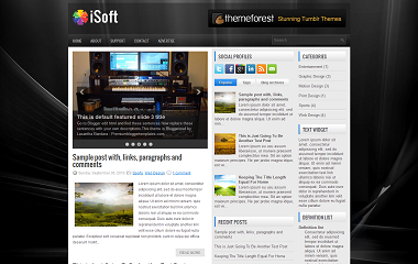 iSoft Blogger Template