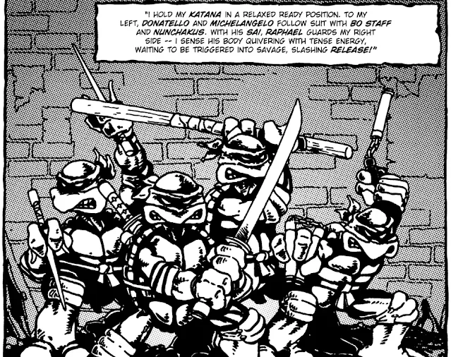 NINJA TURTLES - COMIC ORIGINAL