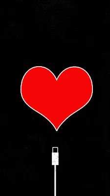 Coração Carregado de Muito Amor Wallpaper Celular