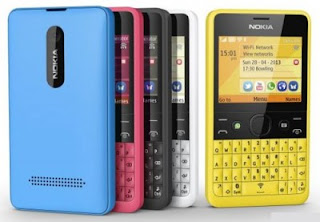 Nokia Asha 210 - Ponsel QWERTY Nokia