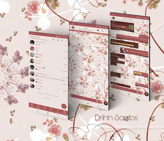 Flowers Cute Theme For YOWhatsApp & Fouad WhatsApp By Driih Santos
