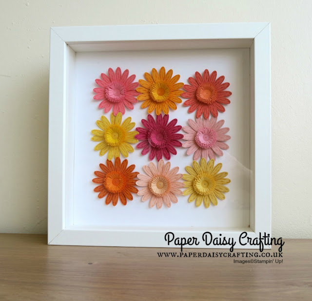 Daisy delight from Stampin Up with quilled flower centres