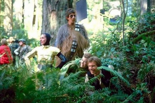 star wars behind the scenes