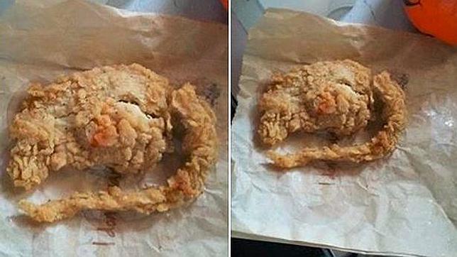 ¿Rata empanada en los menús de KFC?