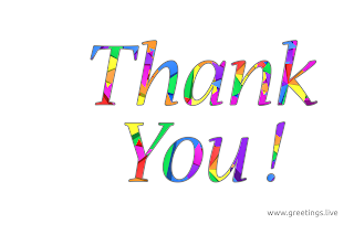 Beautiful Thank you unique greetings images png