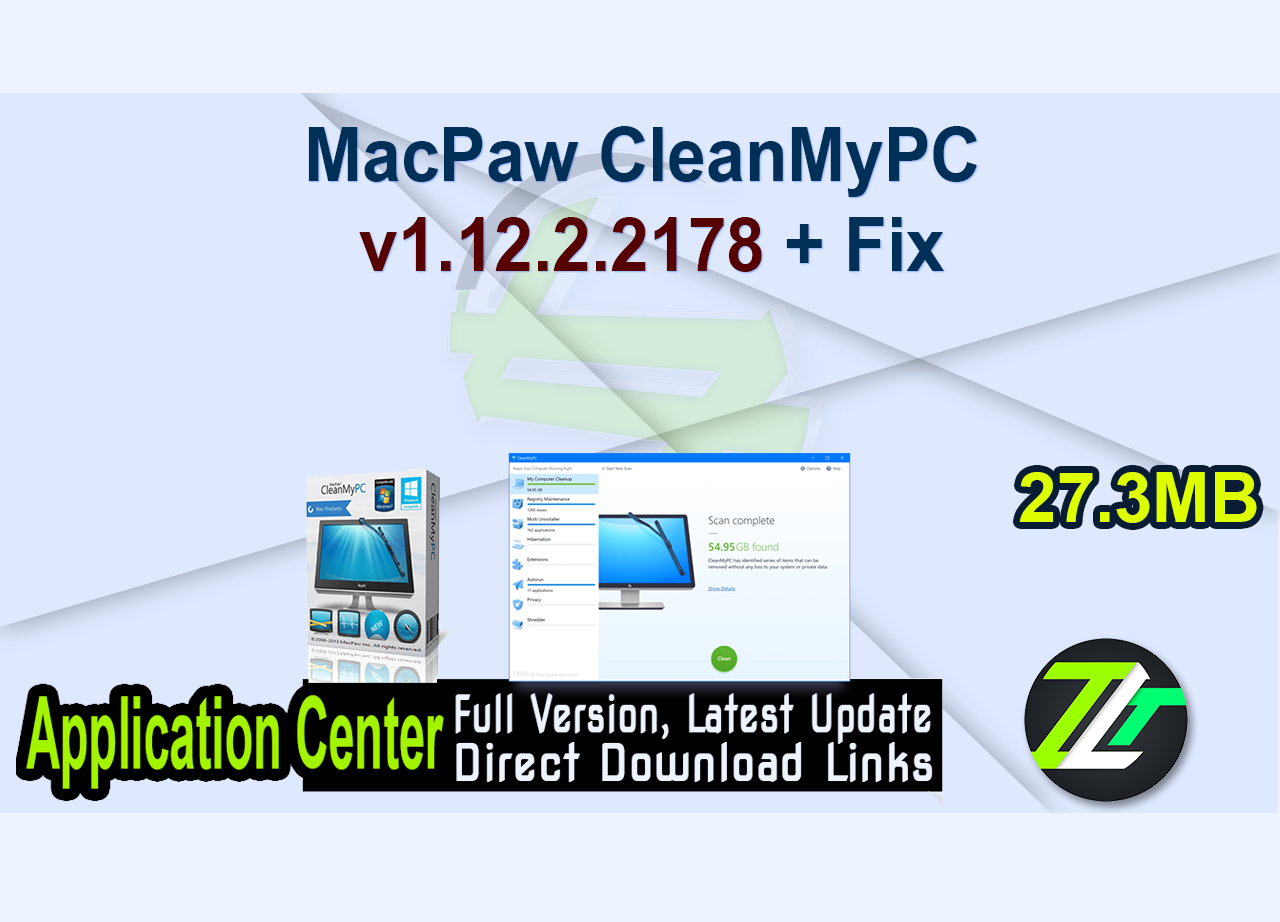 MacPaw CleanMyPC v1.12.2.2178 + Fix