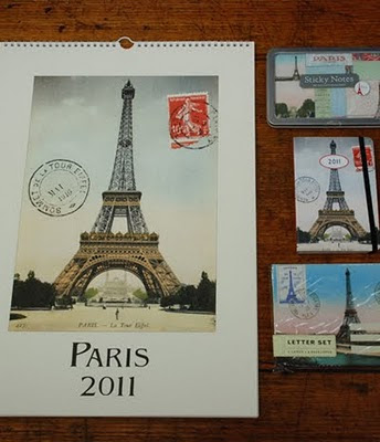 2011 Calendar Diary. Paris Wall Calendar 2011