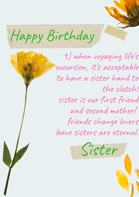 Best 10 images of happy birthday wishes for sister
