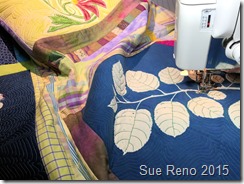 Sue Reno, Raccoon and Apple, WIP18