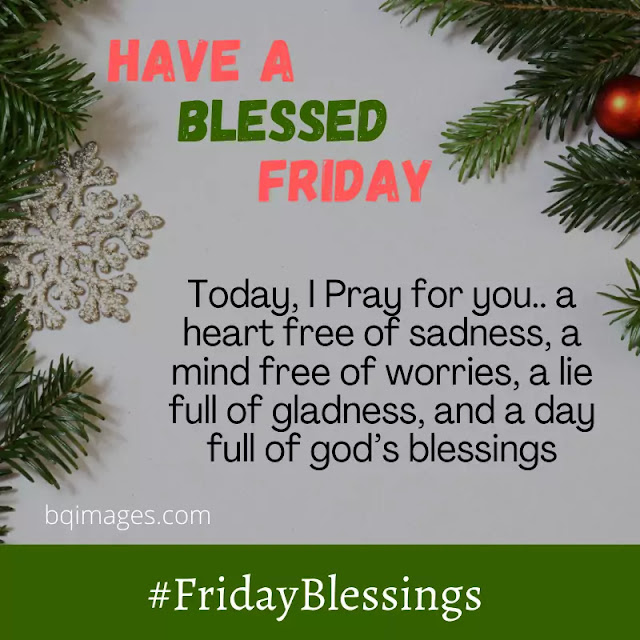 Friday blessings and prayers Images