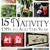 15 Nativity DIYs to Add This Year and the Weekly Block Party Link-Up