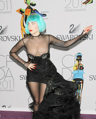 Lady GaGa At CFDA 2011-