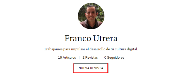 Flipboard creando la revistas