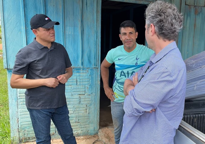 Isaque Machado visita Comunidade de Nova Aliança e busca melhorias na iluminação