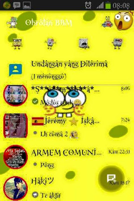 BBM MOD SPONGEBOB 2.9.0.49 APK