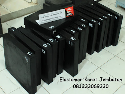 karet elastomer jembatan