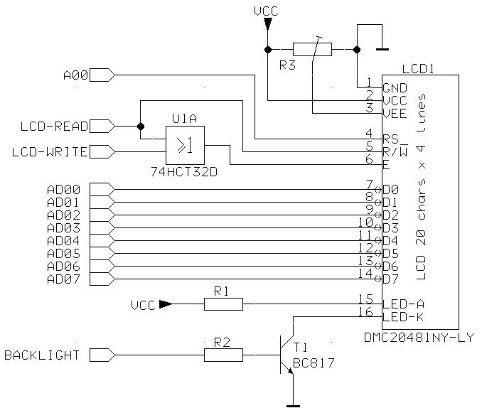 8051 circuit diagram. circuit diagram to show PIN