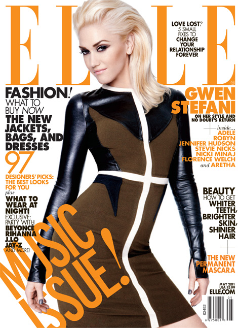 gwen stefani 2011 calendar. Gwen Stefani, wearing Givenchy