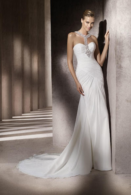 cool-sweetheart-strapless-sheath-column-floor-length-sweep-train-white-wedding-dress