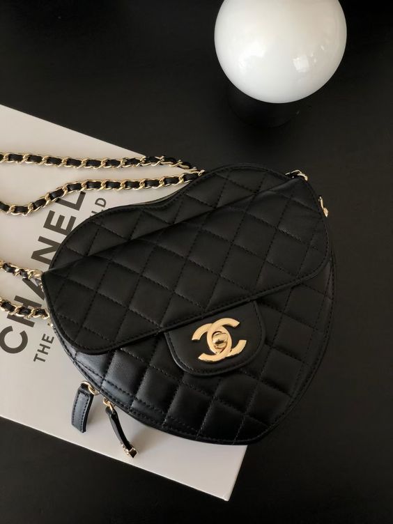 Heart-Shaped Bags for Valentine's Day, Chanel