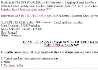 soal-pts-uts-pjok-kelas-2-sd-semester-1-lengkap-kunci-jawaban