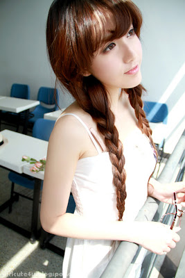 Wang Meng - Small fresh-very cute asian girl-girlcute4u.blogspot.com