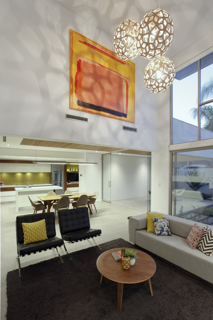 Modern furniture in Contemporary style One27 Grovedale home by Mick Rule