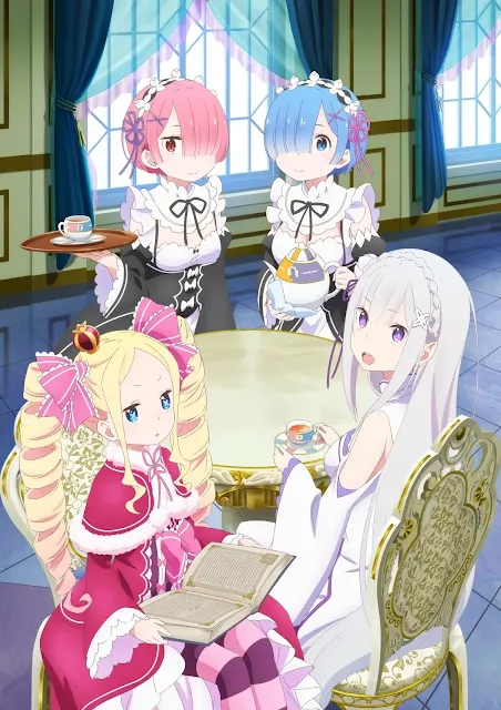 Autor de Re:Zero estima que Anime terá oito temporadas