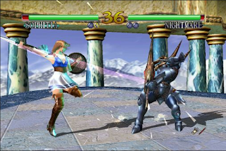 Screenshots of the Soulcalibur for Android tablet, phone.