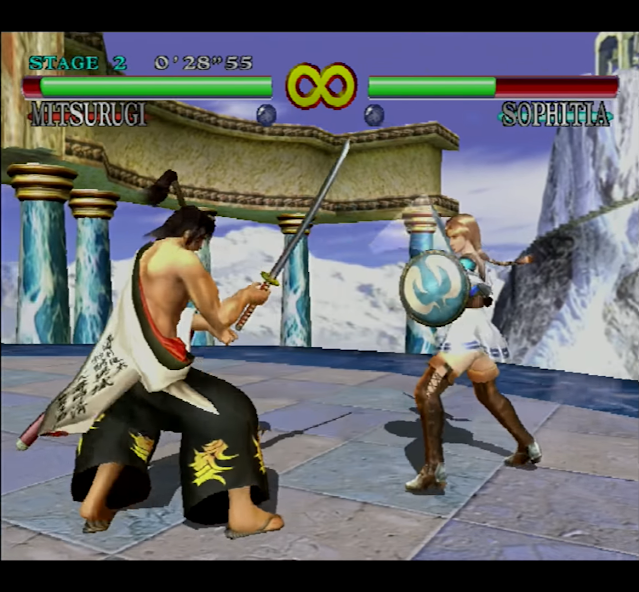 Soul Calibur Sega Dreamcast screenshot