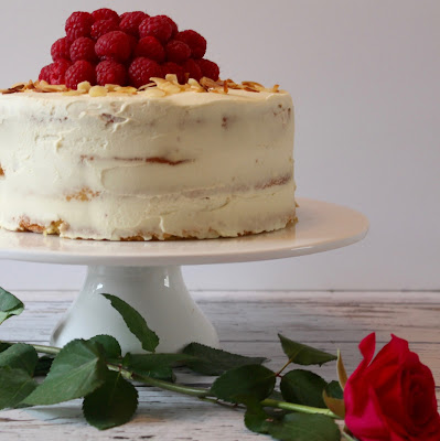 Orange, almond and mascarpone layer cake (gluten free)