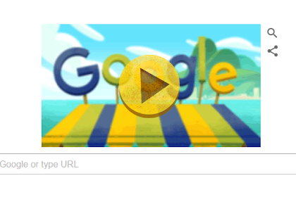 √ Google Memperingati Olympic Games Rio 2016